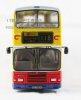 1:76 Scale Yellow Alloy NO.118 Hong Kong Double Decker City Bus