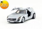 Kids Black / Silver SIKU Diecast MERCEDES-Benz SLS AMG Toy