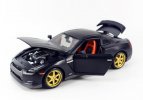 Black 1:24 Scale Maisto Diecast 2009 Nissan GT-R Model