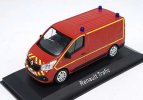 Red / White NOREV 1:43 Scale Diecast Renault Trafic Model