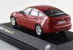 1:43 Scale Red / White / Black Diecast BMW 3 Series GT Model