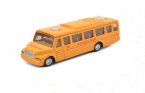 Kids Yellow 1:64 Scale Pull-Back Function DieCast School Bus Toy