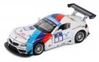 White 1:32 Scale Kids Diecast BMW Z4 GT3 Toy