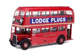 1:24 Scale Red 1946 London Double Decker Bus Model RT7