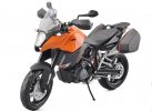 1:12 White / Orange / Black Diecast KTM 990 SM-T Motorcycle