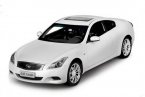 1:18 Scale White / Gray / Red Diecast Infiniti G37 Coupe Model