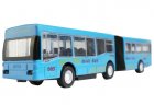 1:50 Scale Blue / Yellow Kids Articulated City Bus Toy