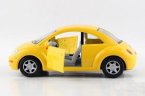 Red / Yellow / Green 1:36 Scale Diecast VW New Beetle Toy