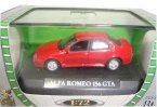 1:72 Scale Red / Blue Diecast Alfa Romeo 156 GTA Model