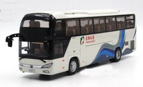 White 1:42 Scale Die-Cast YuTong LongTeng Coach Model