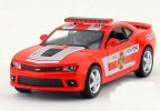Red Kids 1:38 Scale Fire Dept Diecast Chevrolet Camaro Toy