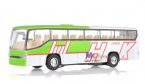 Alloy Made Kids Blue / Green Tour Bus Toy