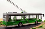 Red / Blue / Green 1:32 Scale Kids Diecast Trolley Bus Toy