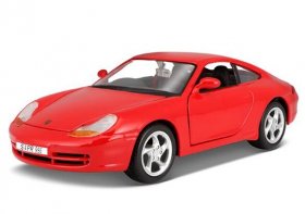 1:24 Scale Maisto Red Diecast 1997 Porsche 911 Carrera Model