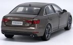 1:18 White / Brown / Silver 2017 Diecast New Audi A4L Model