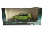 Green / Red 1:43 Scale Diecast VW New Polo Model