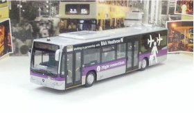 1:76 Scale Purple CITRAO NCP Airport Bus Model
