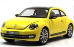 Blue /Red /Yellow /White /Pink 1:24 Diecast VW New Beetle Model