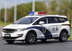 1:18 Scale White Police Diecast 2019 Geely Jiaji MPV Model