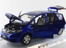 Blue / Yellow / Silver 1:18 Scale Diecast Honda FIT Model