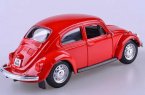 1:24 Scale Maisto Red Diecast VW New Beetle Model