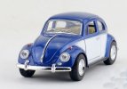 Blue / Red / Black 1:32 Scale Diecast VW Beetle Toy