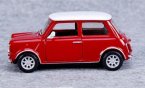 Bburago 1:32 Scale Red / Green Diecast Mini Cooper Model