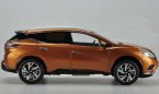 Orange 1:18 Scale 2016 Diecast Nissan Murano Model