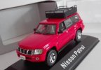 Black / Red 1:43 Baggage Carrier Diecast Nissan Patrol Model