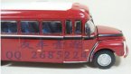1:72 Scale Red Volvo B376 Bus Model