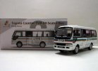 White Hong Kong Toyota Coaster TVB Diecast Coach Bus Toy