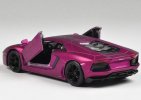 Kids Red /Purple 1:36 Diecast Lamborghini Aventador LP700-4 Toy