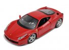 Red 1:24 Scale Bburago Diecast Ferrari 458 Italia Model