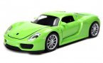1:32 White /Golden /Green /Red Diecast Porsche 918 Spyder Toy
