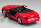 Red Kids 1:36 Scale Welly Diecast Mercedes-Benz SL500 Toy