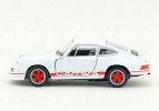 White Kids Welly 1:36 Diecast 1973 Porsche Carrera RS Toy