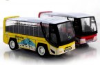 Mini Scale Kids Pull-Back Function Die-Cast Tour Bus Toy