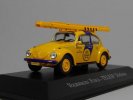 Yellow 1:43 Scale IXO Diecast VW Fusca Car Model