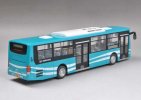 Blue 1:43 Scale NO.9 Diecast ShangHai Daewoo Bus Model