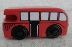 Kids Red Wooden BERTIE Bus Toy with Magnet