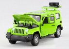 Kids Green / Red / Yellow 1:32 Diecast Jeep Wrangler Toy