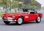 1:24 Scale Red / Creamy White Welly Diecast BMW 507 Model