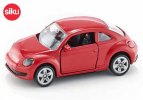 Red SIKU Diecast 1417 VW Beetle Car Toy
