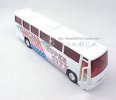 Kids White Pull-back Function Super City Bus Toy