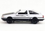 1:28 Scale Red / White Kids Diecast Toyota AE86 Car Toy