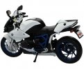 1:12 Scale Maisto White Diecast BMW HP2 Sport Motorcycle