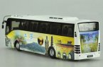 1:42 Scale China Tourism JiangSu Diecast Volvo 9300 Bus Model