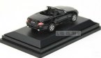 Black 1:87 Mini Scale Mercedes-Benz SL500 Convertible Model