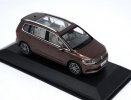 Blue / Brown 1:43 Scale Diecast VW New Touran L Model