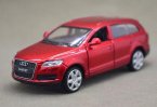 Kids 1:43 Scale Red / Blue Diecast Audi Q7 Toy